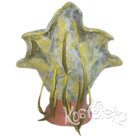 Шапка "Зелений Ктулху"